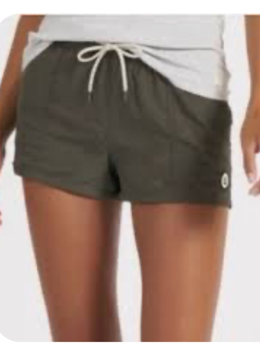 Vuori sun washed oregano green casual shorts New L